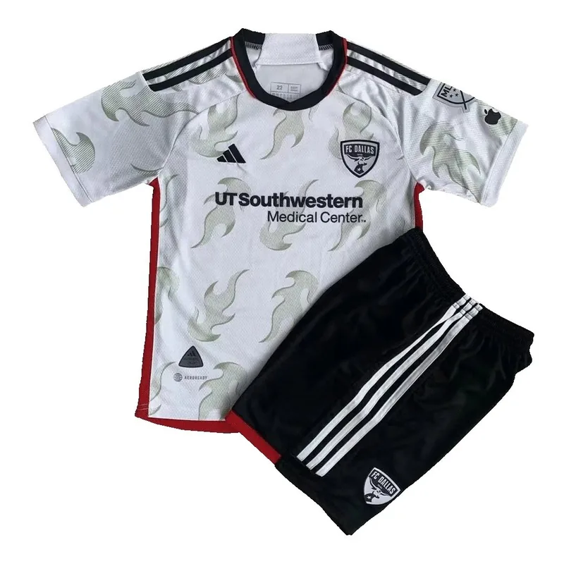 2023 FC Dallas Away Jersey - Kids