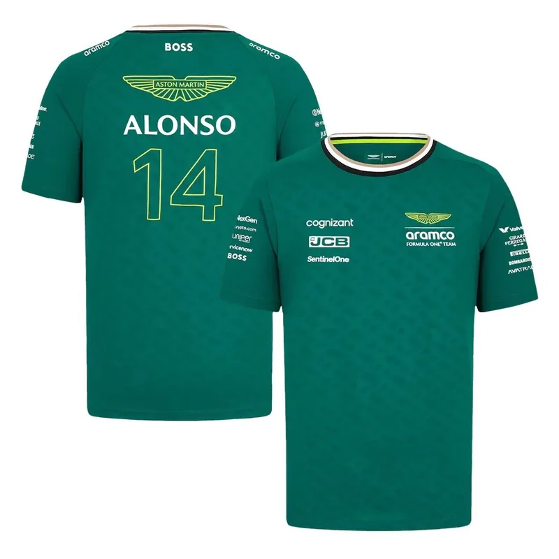 Fernando Alonso 14 Aston Martin Cognizant F1 Racing Team Shirt
