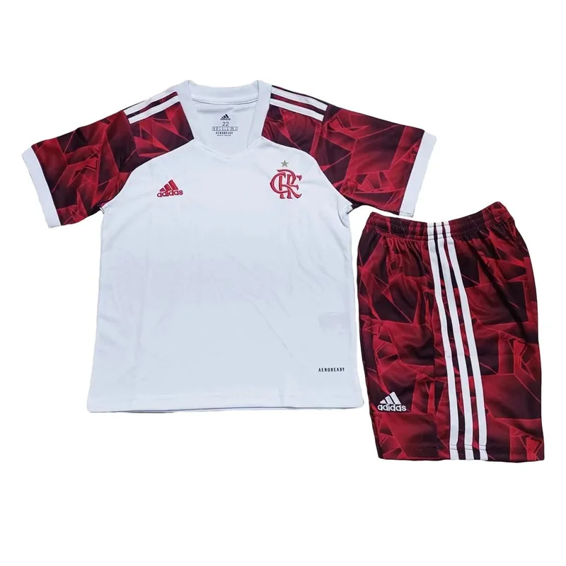 Flamengo 21/22 Away Jersey - Kids
