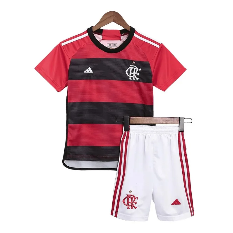 Flamengo 23/24 Home Jersey - Kids