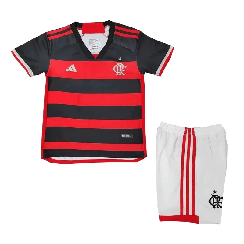 Flamengo 24/25 Home Jersey - Kids