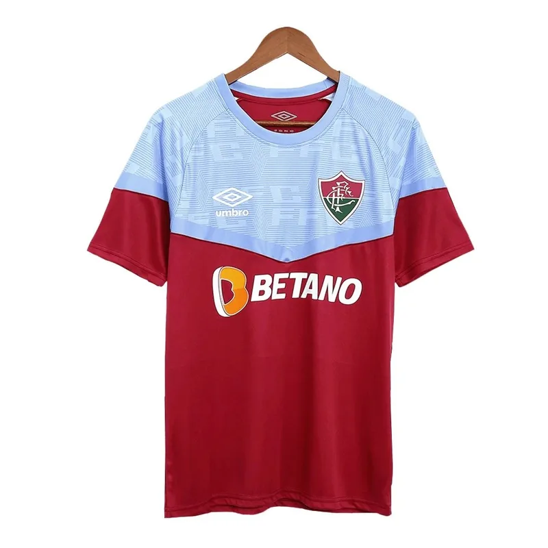 Fluminense FC Pre Match Red Blue 23/24 Pre-Match Jersey — photo 1