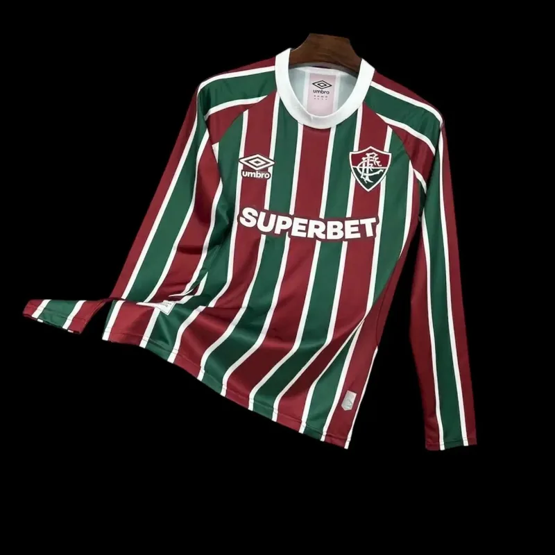 Fluminense Long Sleeved 25/26 Home Jersey