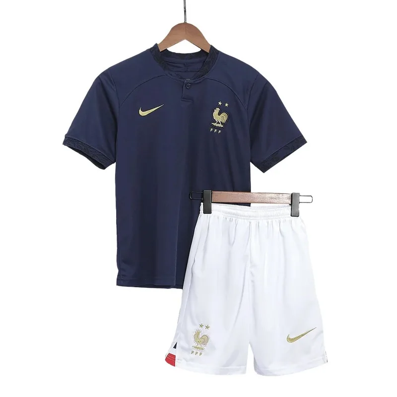 France 2022 Home Jersey - Kids