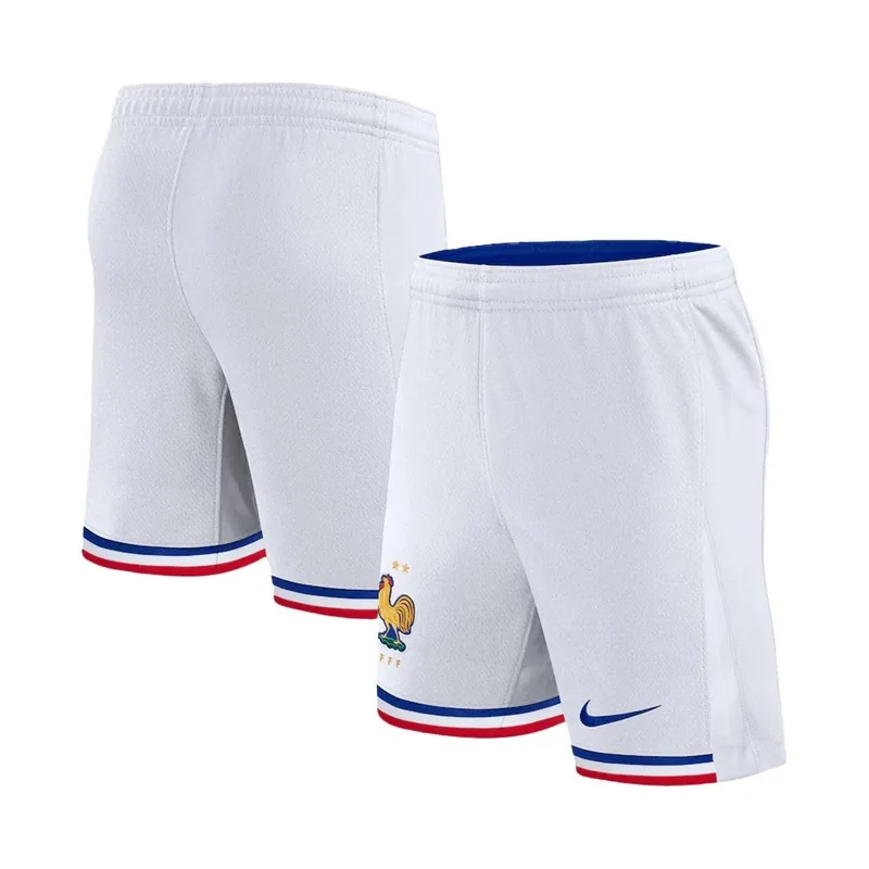 France Home Soccer Shorts 2024