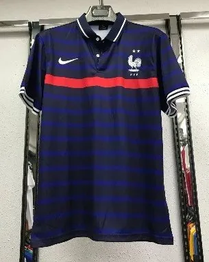 France 2020 Soccer Core Polo Shirts 21