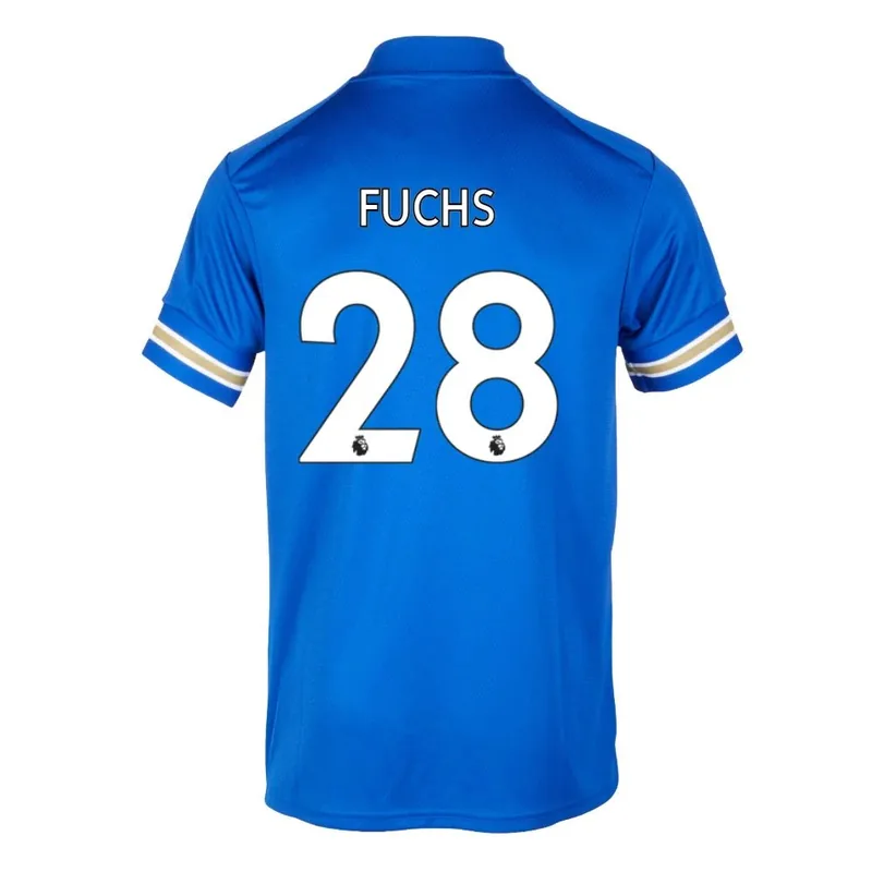 Leicester Fuchs 28 City 20/21 Home Jersey