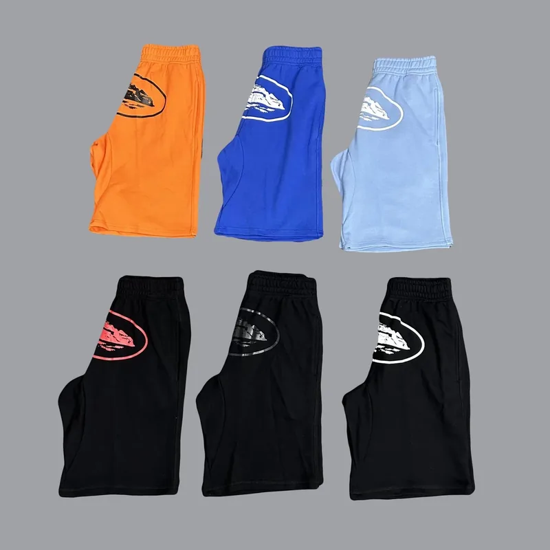 Generic Mountain Print Sweat Shorts