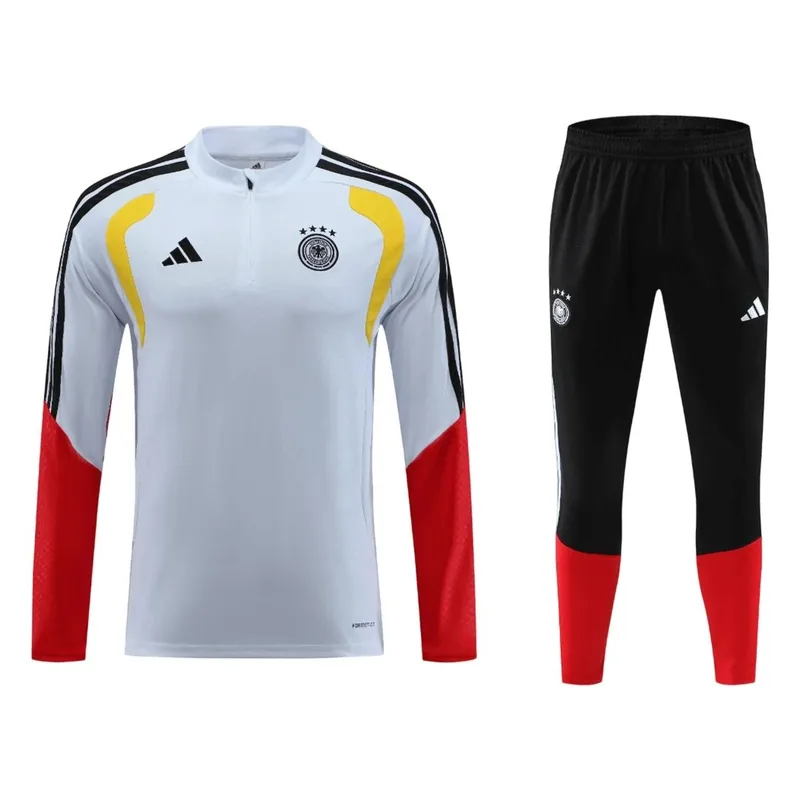 Germany 1 4 Zip Tracksuit 2026 White