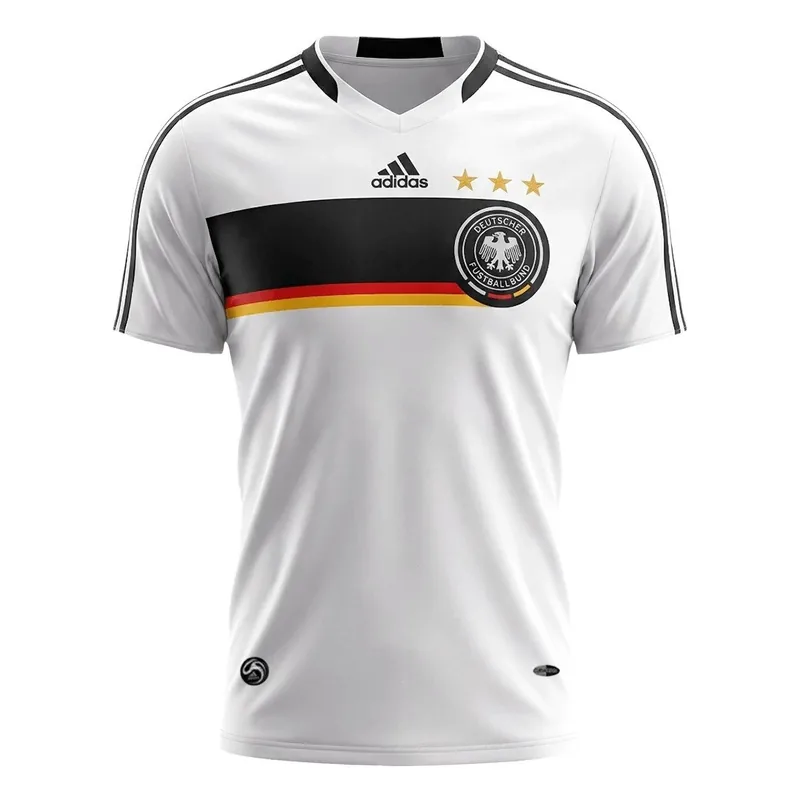 Germany 2008 Retro Home Jersey