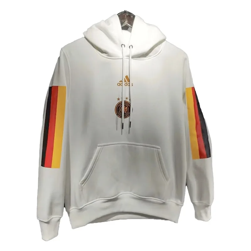 Germany 2022 Sweater Hoodie 23 White