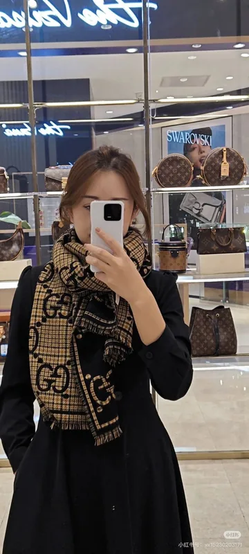 Gucci Cashmere Shawl Ver.E