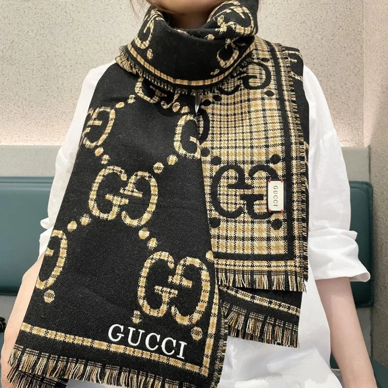 Gucci Cashmere Shawl Ver.H