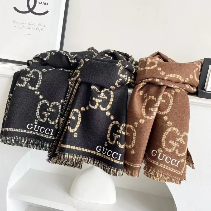 Gucci Cashmere Shawl Ver.J