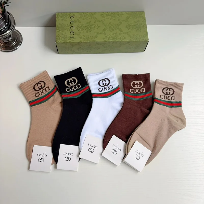 Gucci Crew Cotton Socks Ver.A