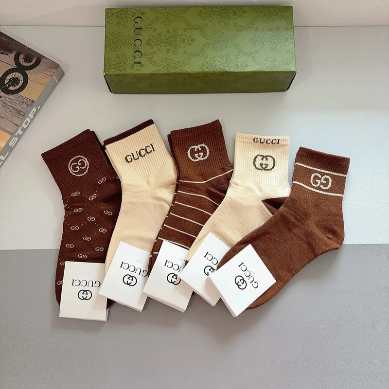 Gucci Crew Cotton Socks Ver.B