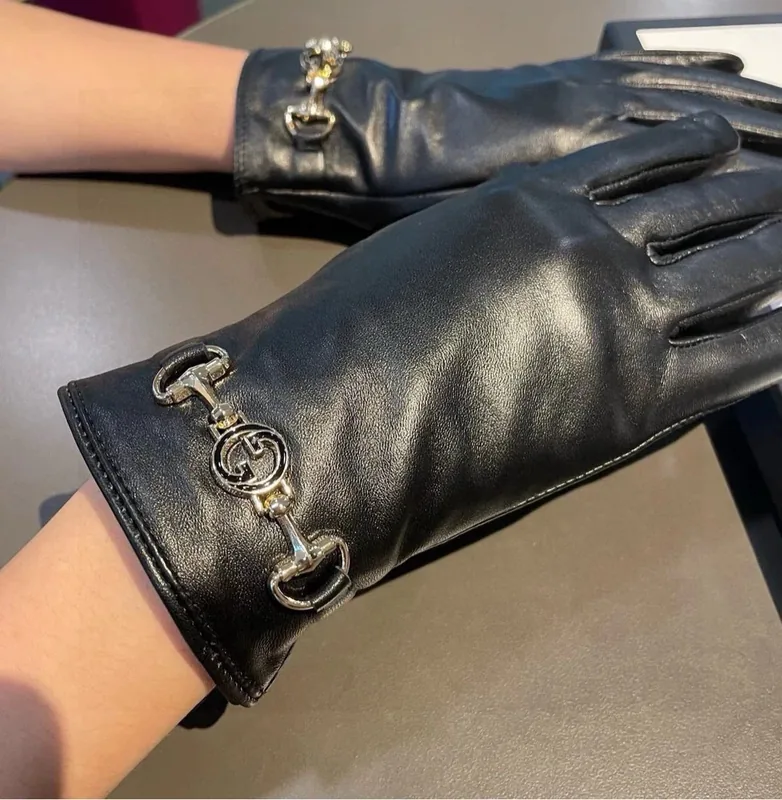 Gucci Lambskin Cashmere Gloves Ver.A