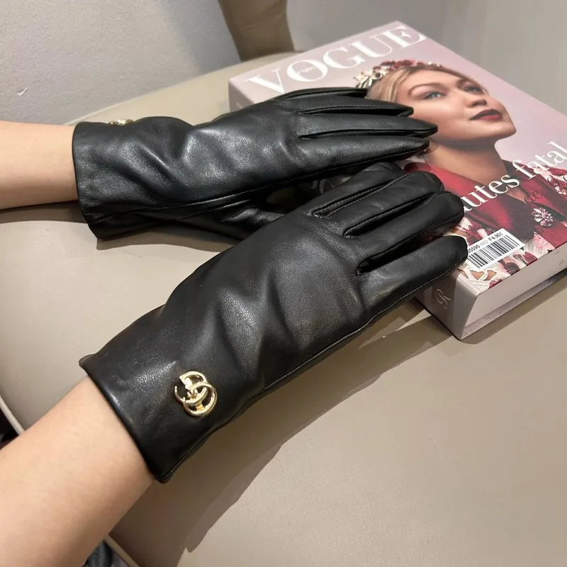 Gucci Lambskin Cashmere Gloves Ver.B