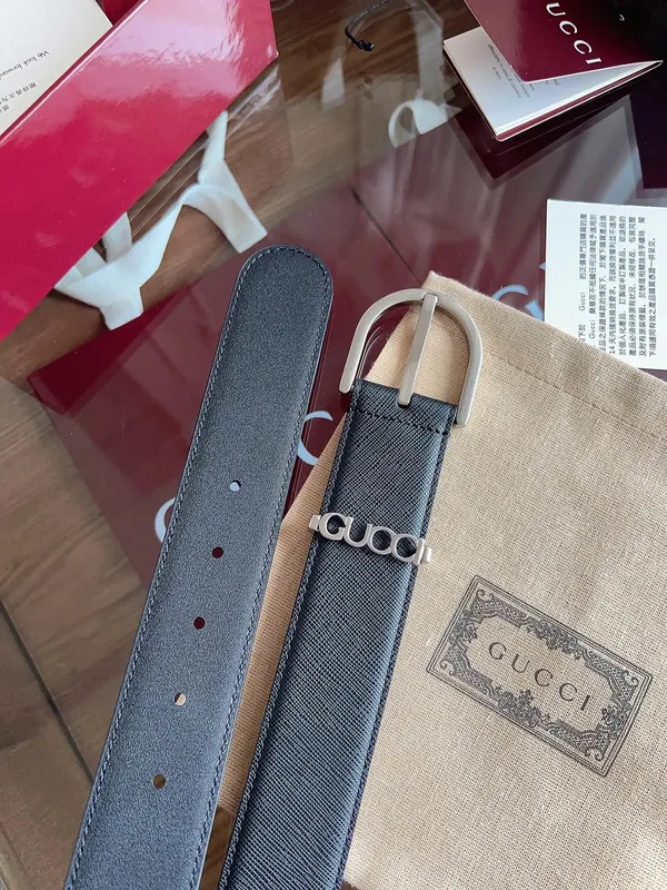 Gucci Leather Belt Ver.E
