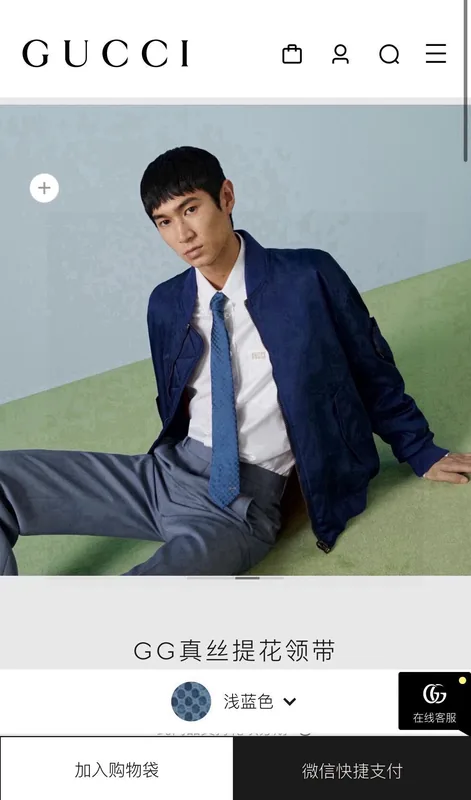 Gucci Silk Tie Ver.E