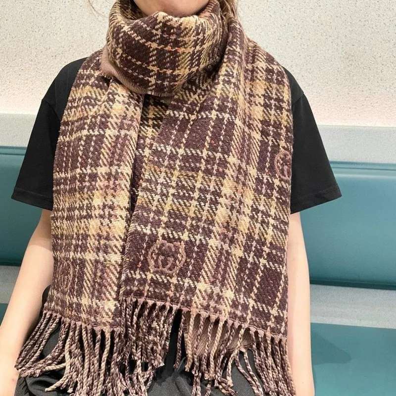 Gucci Wool Silk Scarf