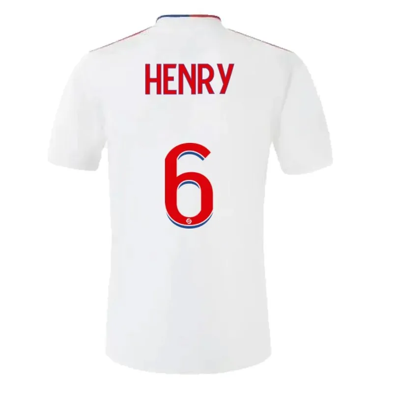 Lyon Henry 6 Olympique Lyonnais 21/22 Home Jersey