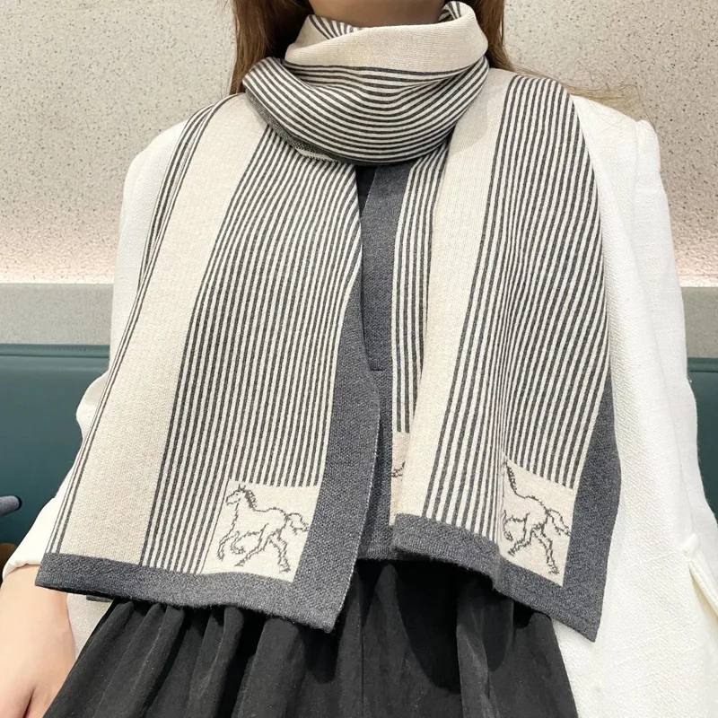 Hermes Cashmere Scarf Ver.C
