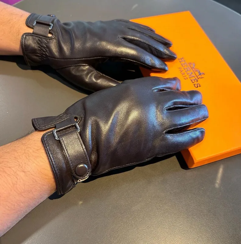 Hermes Lambskin Gloves Ver.A