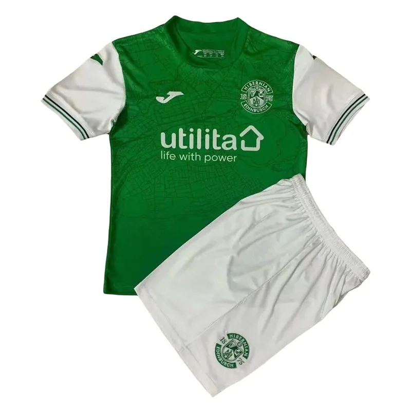 Hibernian 21/22 Home Jersey - Kids