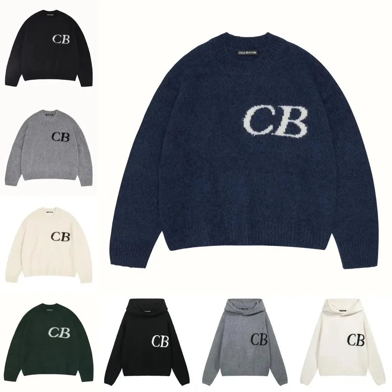 Cole Buxton Knit Sweater with CB Logo