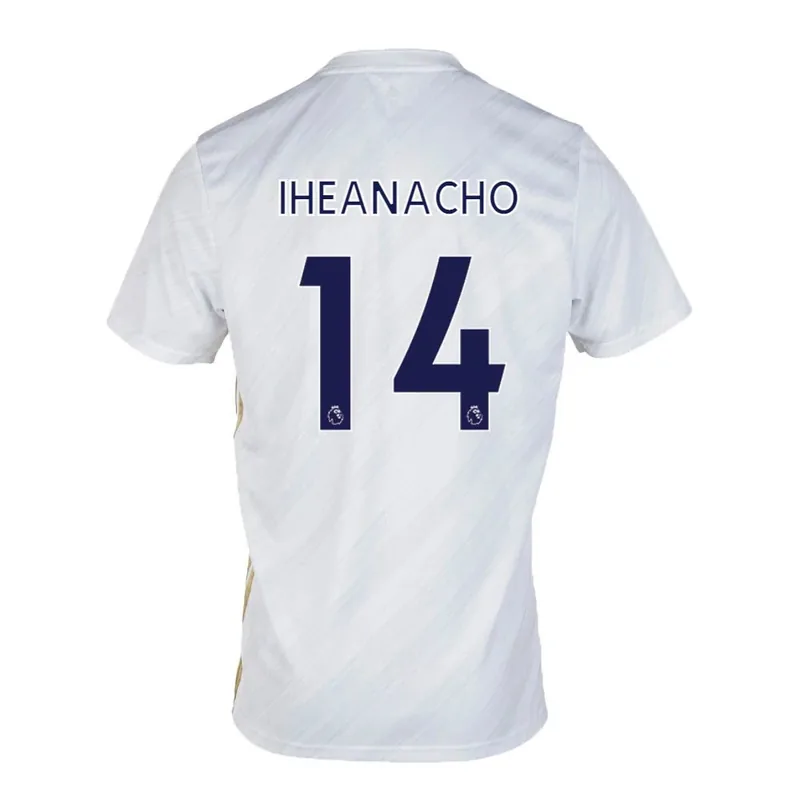 Leicester Iheanacho 14 City 20/21 Away Jersey