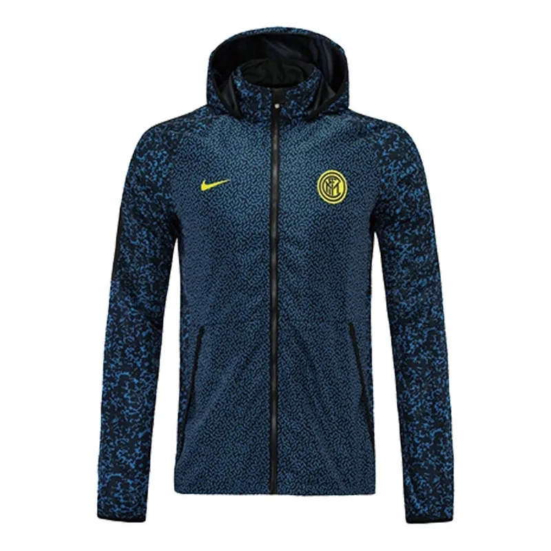 Inter Milan 2021 Jacket 22 Black Blue