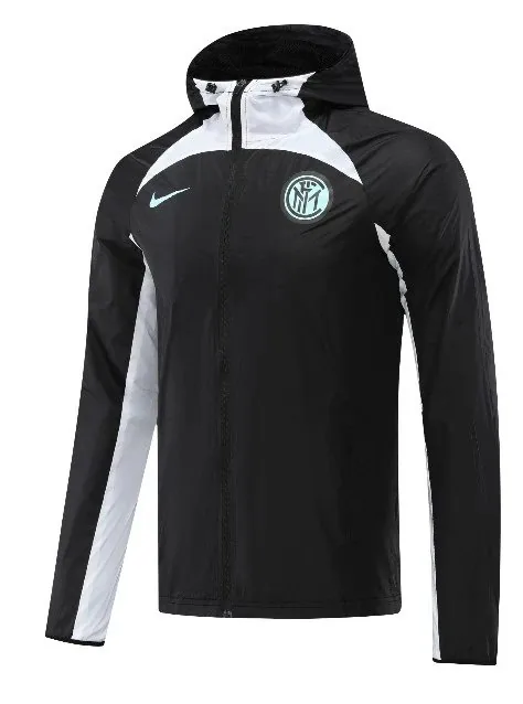 Inter Milan 2022 Windbreaker Jacket 23 Black