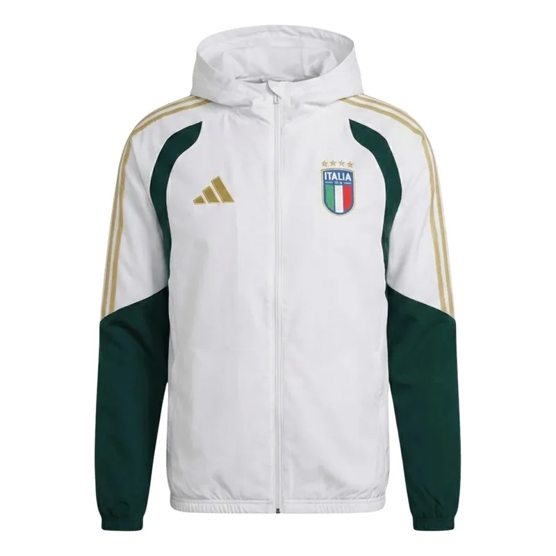 Italy 2026 Hoodie Jacket White