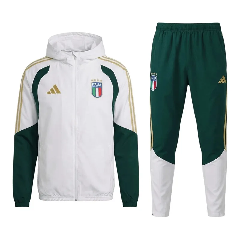 Italy 2026 Hoodie Tracksuit White