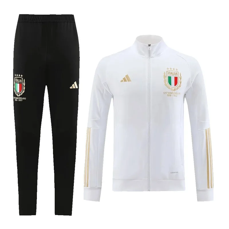 Italy Jacket Tracksuit 2023 24 White