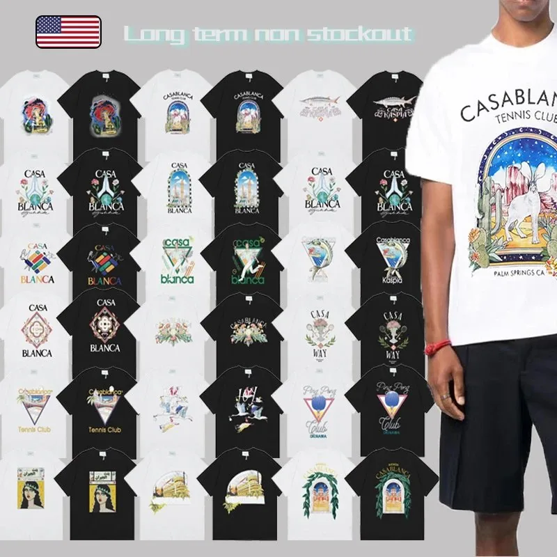 Casablanca Tennis Club T-Shirts