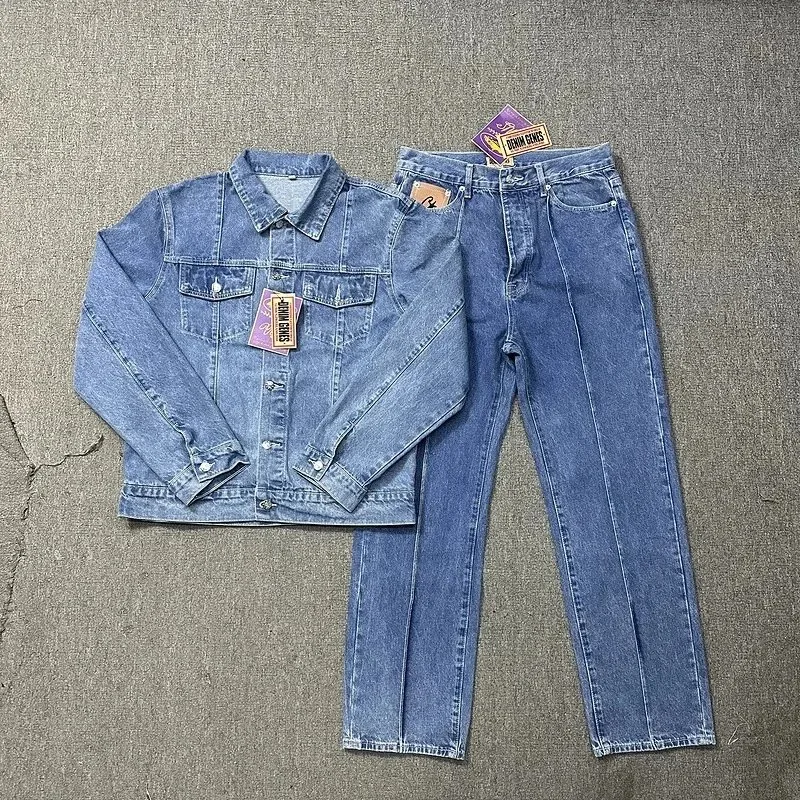 Denim Genes Denim Jacket and Jeans Set