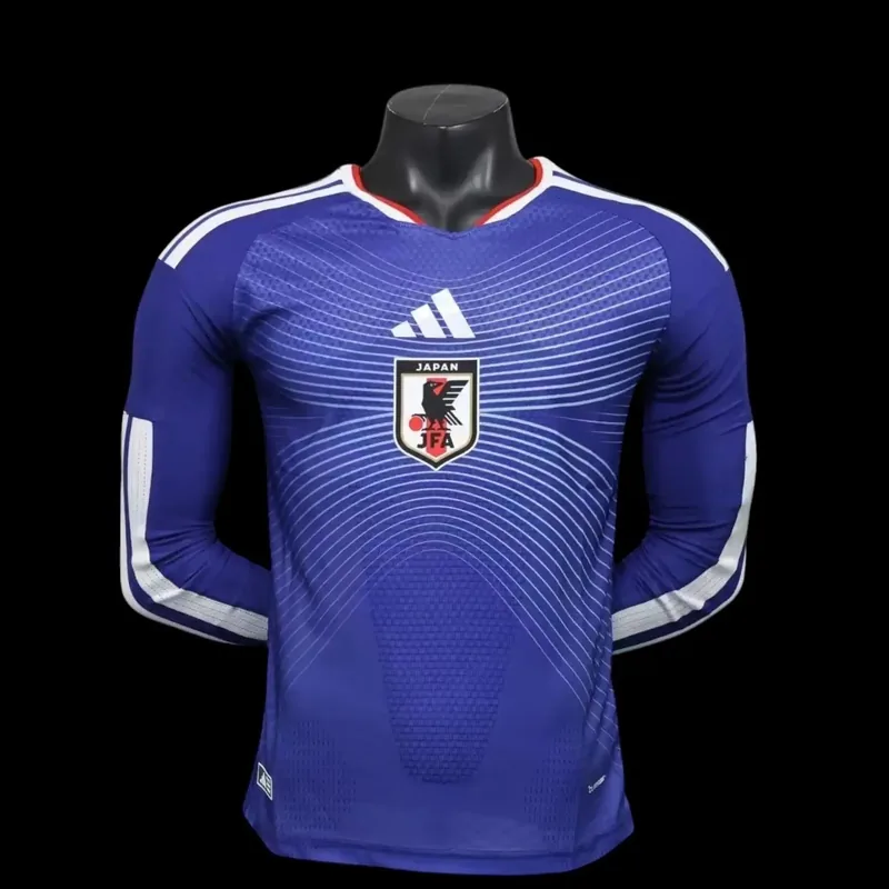 Japan 2026 Long Sleeve Home Jersey (Player Version)