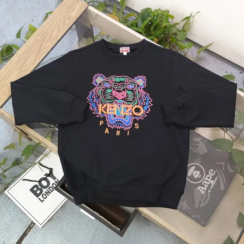 Kenzo Black Hoodie Women Ver.D