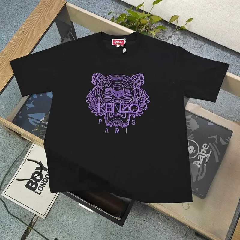 Kenzo Black T-Shirt Women Ver.C