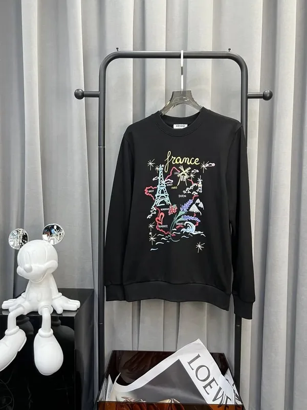 Kenzo Multicolor Hoodie Women Ver.F