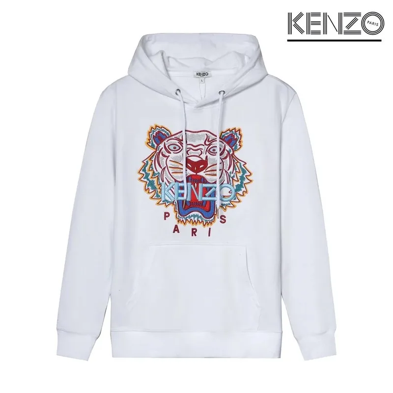 Kenzo White Hoodie