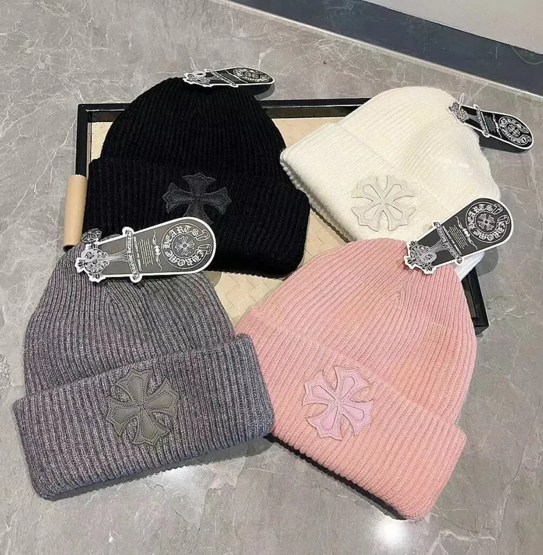 Knitted Hat Autumn and Winter Warm Soft Waxy Wool Hat