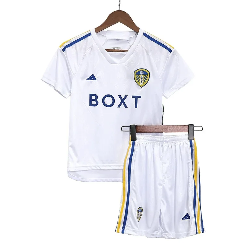 Leeds United 23/24 Home Jersey - Kids