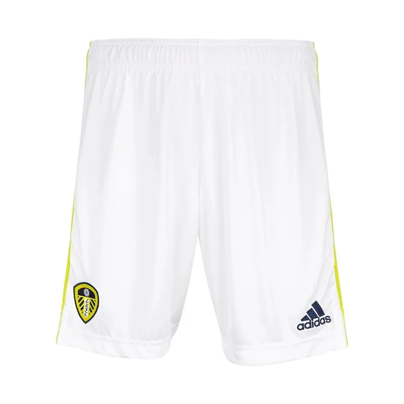 Leeds United Home Soccer Shorts 2021 22 — photo 1