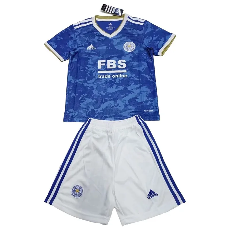 Leicester City 21/22 Home Jersey - Kids