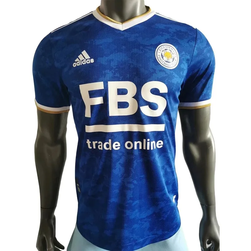 Leicester City Authentic 21/22 Home Jersey (Player Version)