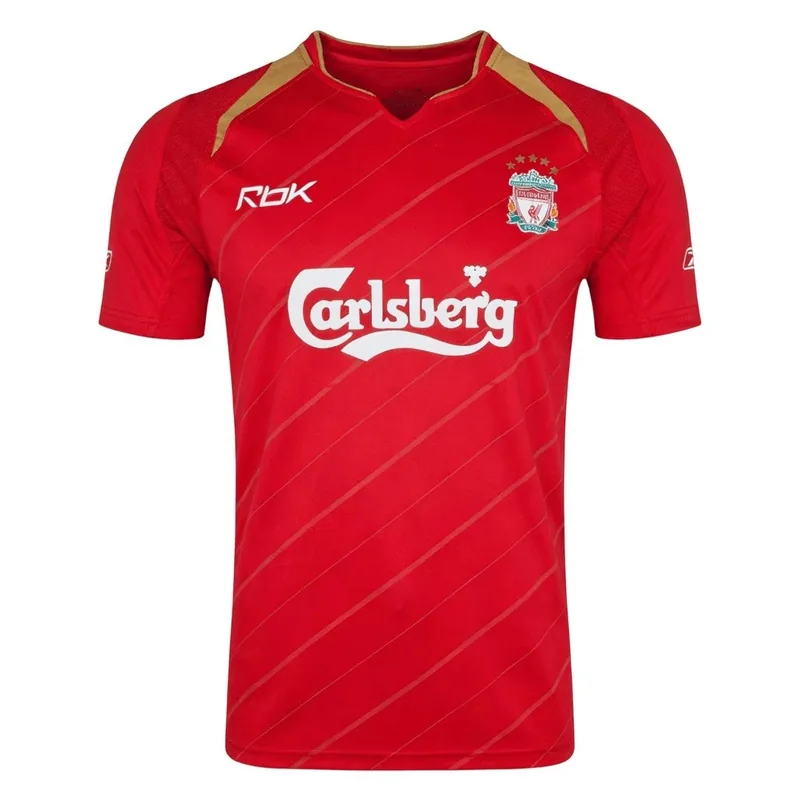 Liverpool 2005/06 Retro Home Jersey