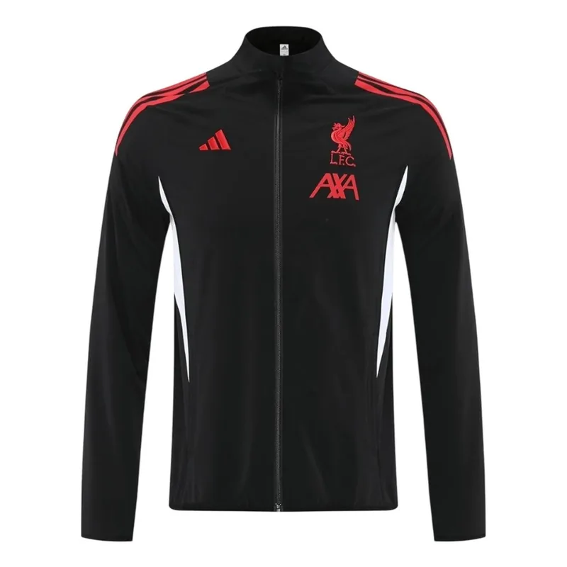 Liverpool 2025 Windbreaker Jacket 26 Black